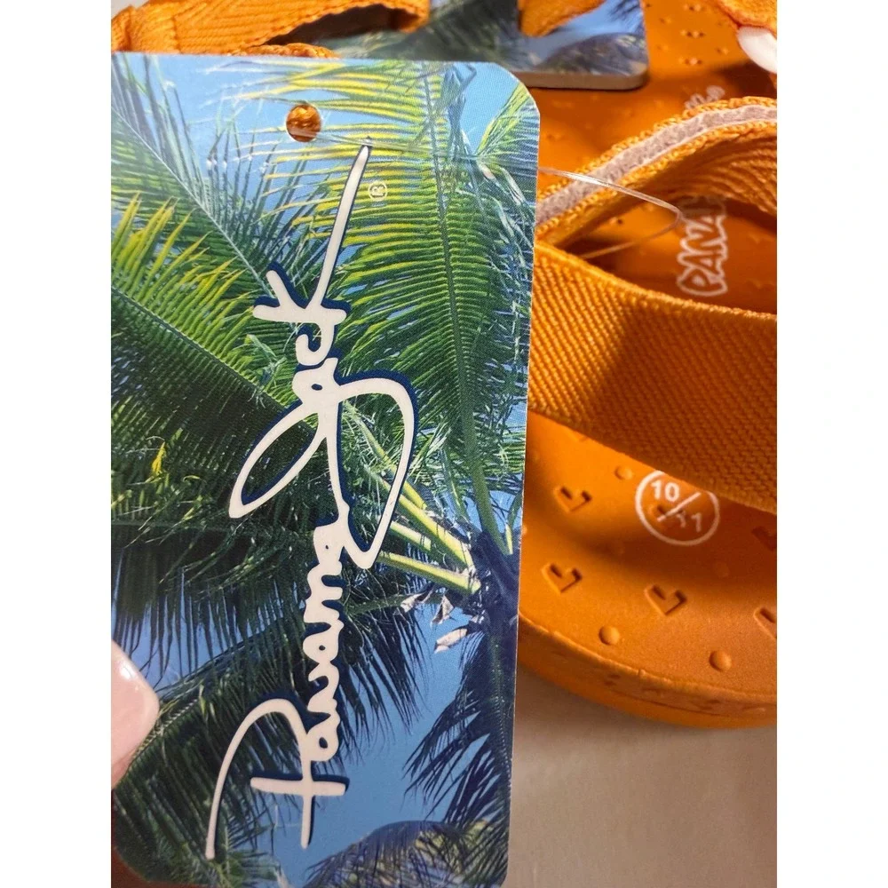 Panama Jack Kids Orange Strappy Sandals FYF2288 Size 10/11 NEW